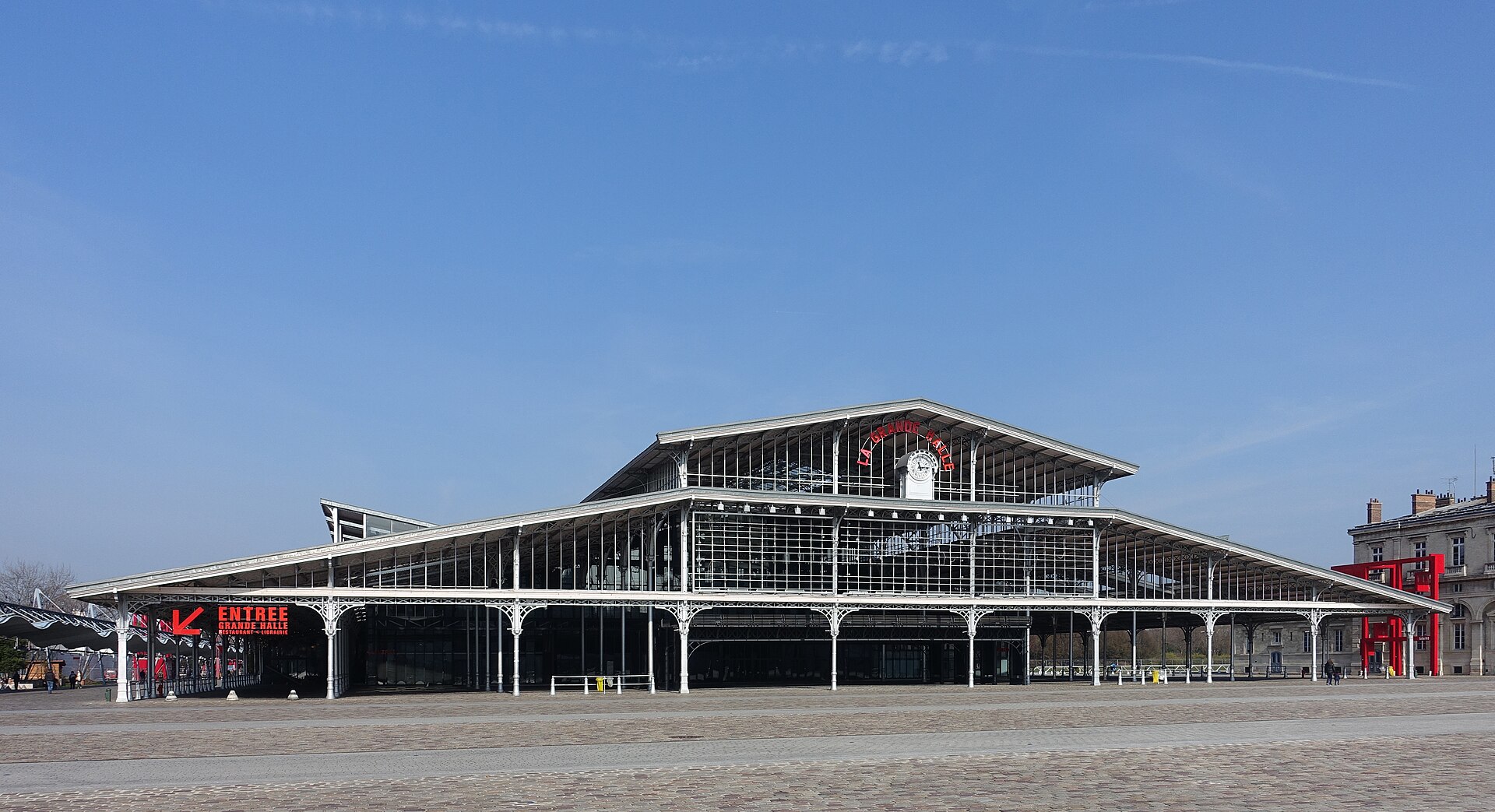 La Grande Halle de la Villette, à Paris